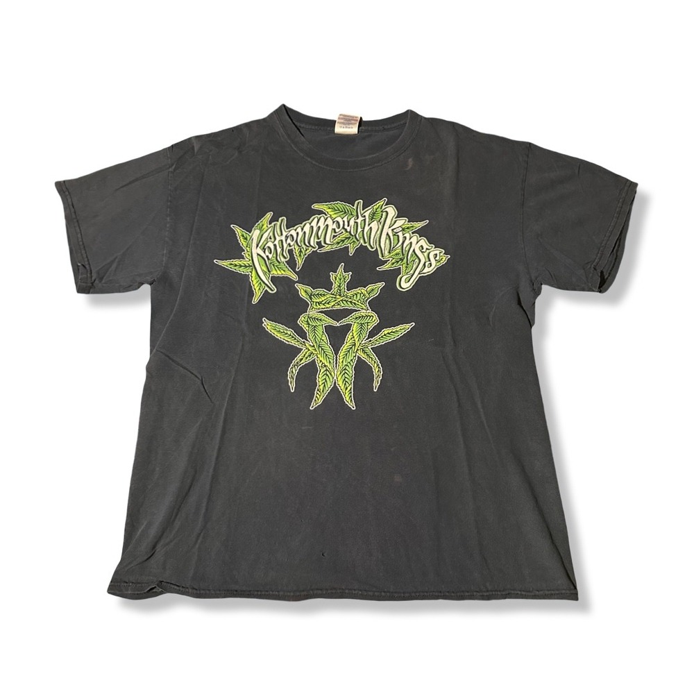 VTG Kottonmouth Kings Shirt Mens Large Black Excellent 420 Band Graphic Tee Y2K
